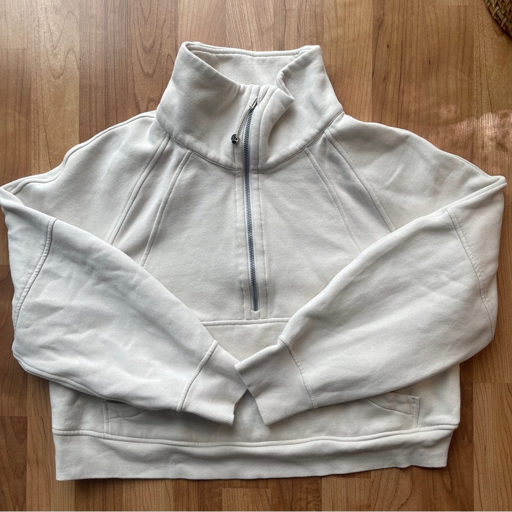 Lululemon Scuba Oversized Funnel Neck Half Zip - Sz Medium / Large